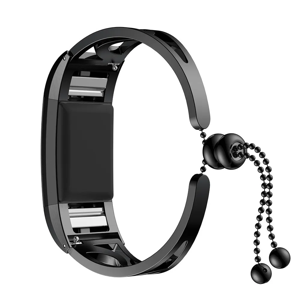Роскошный модный сменный Браслет для девушек ремешок наручных часов Fitbit Charge 2