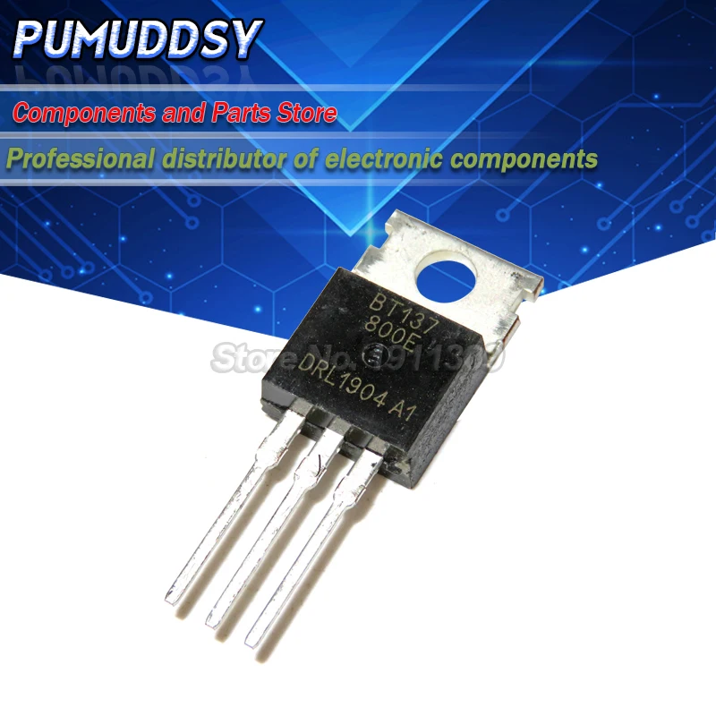 10 шт BT137 800E 800 800V 8A Triacs RAIL TRIAC TO 220 IC|Интегральные схемы| |