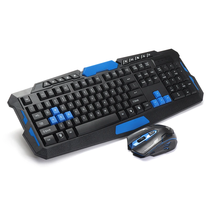 

2.4Ghz Wireless Gaming Keyboard Mouse Set Durable Ergonomicas Design Keypad Mice Combos For PC Laptop Computer