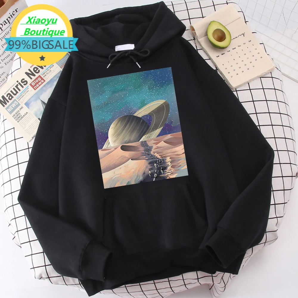 

To Beyond With Yoy Men Hoodie Harajuku Personality Print Streetwear Simplicity Loose Sportswears Autumn Fleece Casual Sweatshirt