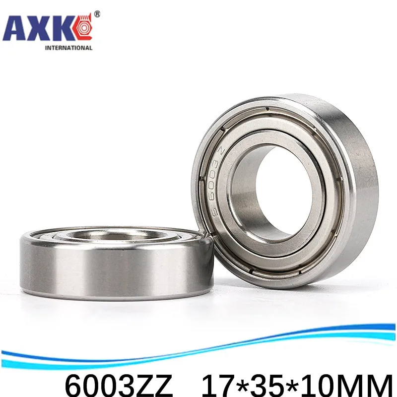 

(1pcs) Double Shielded Miniature Deep Groove Ball Bearings 6003ZZ 17*35*10 mm