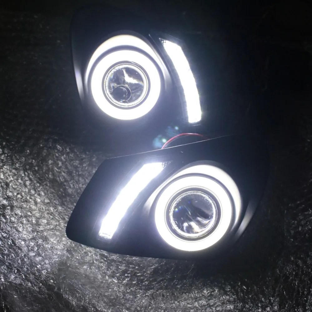 EeMrke удара Ангельские глазки светодиодный дневные ходовые огни для Защитные