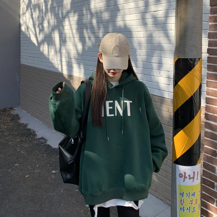 Реальный снимок экономичная утолщенная ткань с флисовой подкладкой и капюшоном |