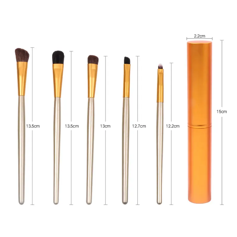 Dighealth Профессиональные портативные мини кисти для макияжа глаз Подводка тени век