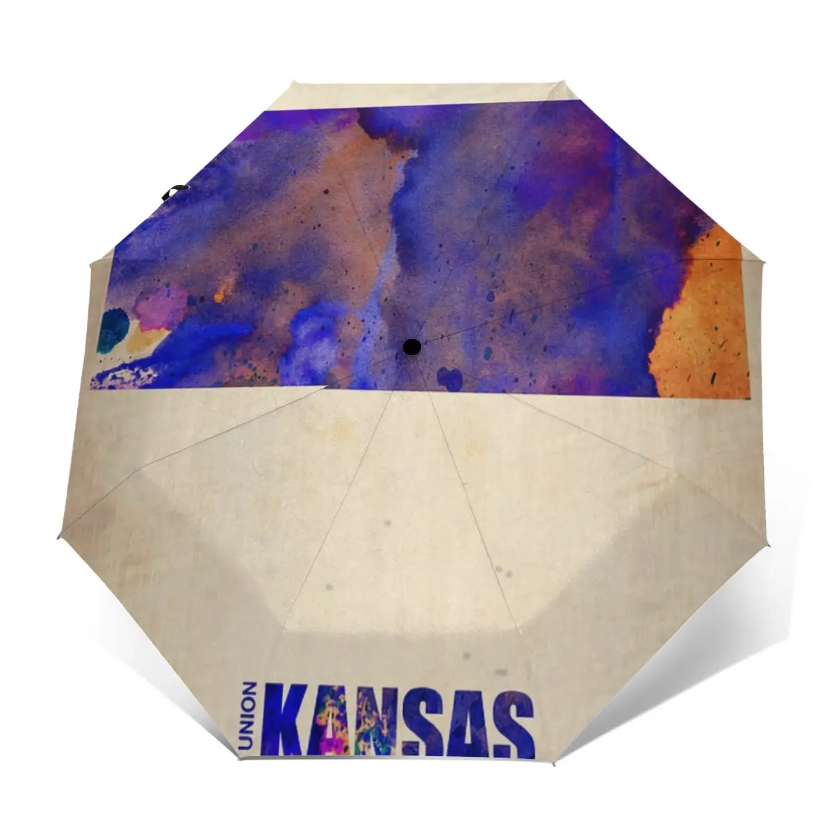 

Map Umbrella Auto Protection Umbrella Creative Art Garden Compact Umbrella