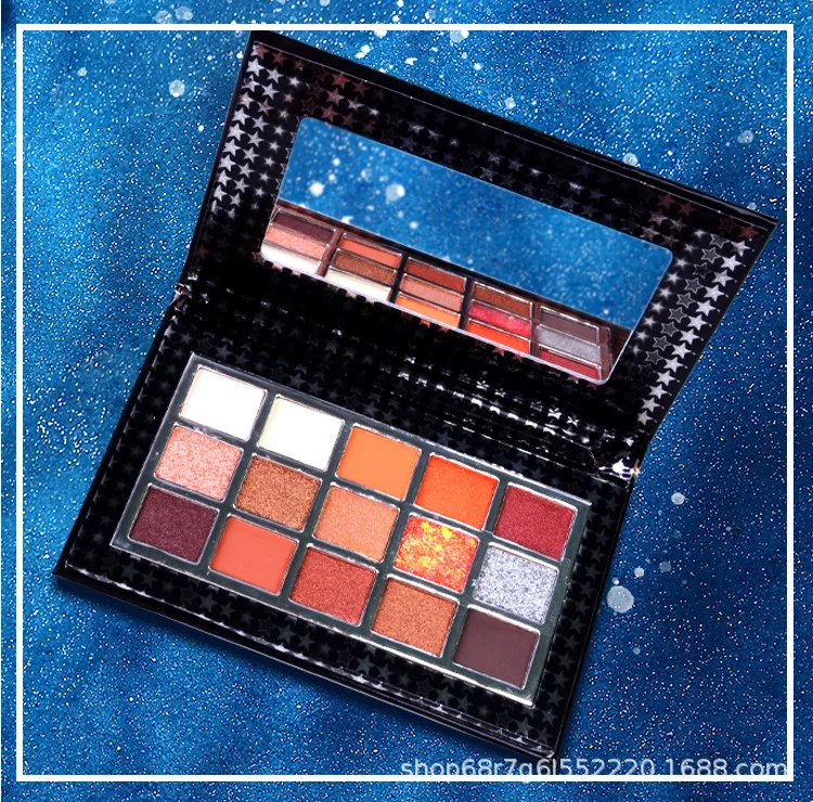 Тени для век Pallete 15 цветов насыщенный водостойкий консилер палитра теней для век стойкий эффект тени для век