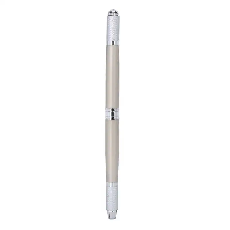 Portable Makeup Eyebrow Lip Manual Tattoo Pen Metal Microblading Accessory Semi-permanent Gog Tools | Красота и здоровье