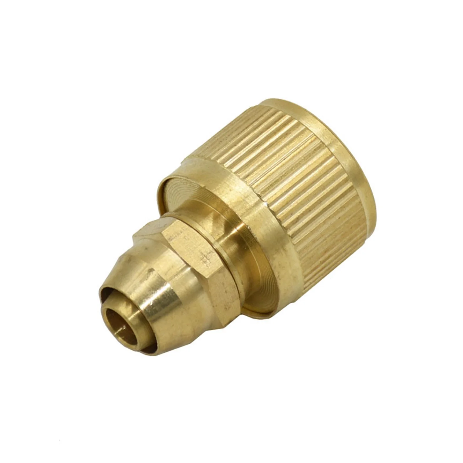 

Латунный адаптер для водяного пистолета 3/8 дюйма 10 мм 8/11, соединитель для шланга, медный фитинг, 1 шт.,