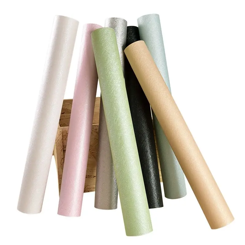 

Household self-adhesive wallpaper furniture renovation stickers waterproof kitchen cabinet wardrobe door wooden decorative film