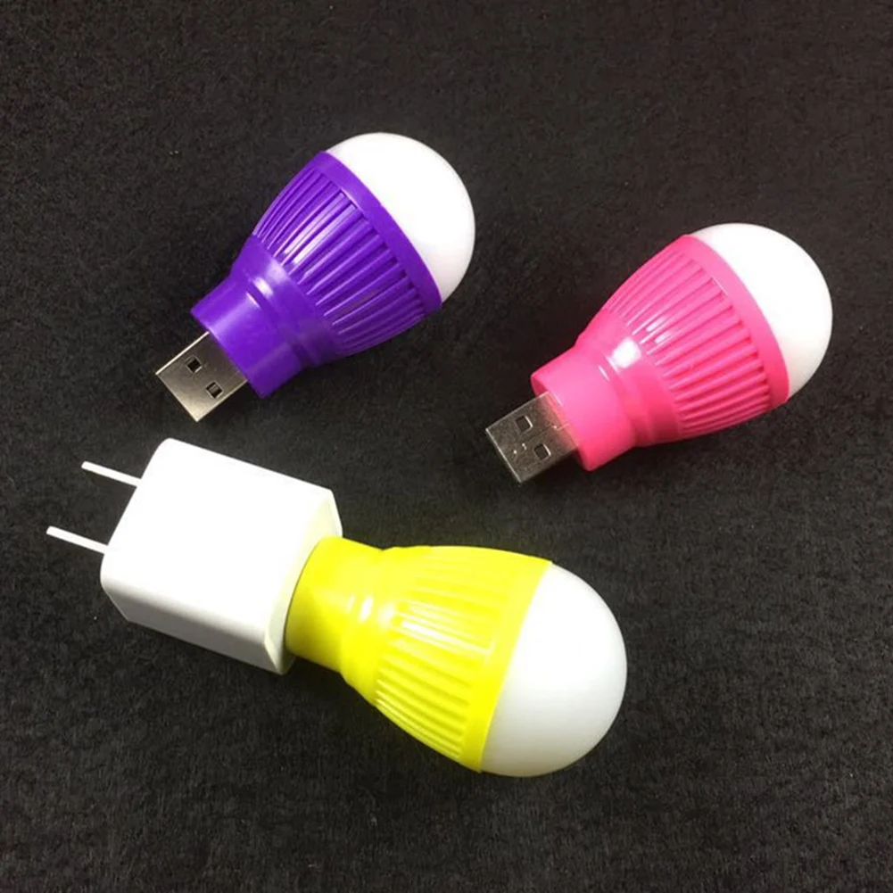 Цветная портативная мини USB Светодиодная лампа для кемпинга пешего туризма