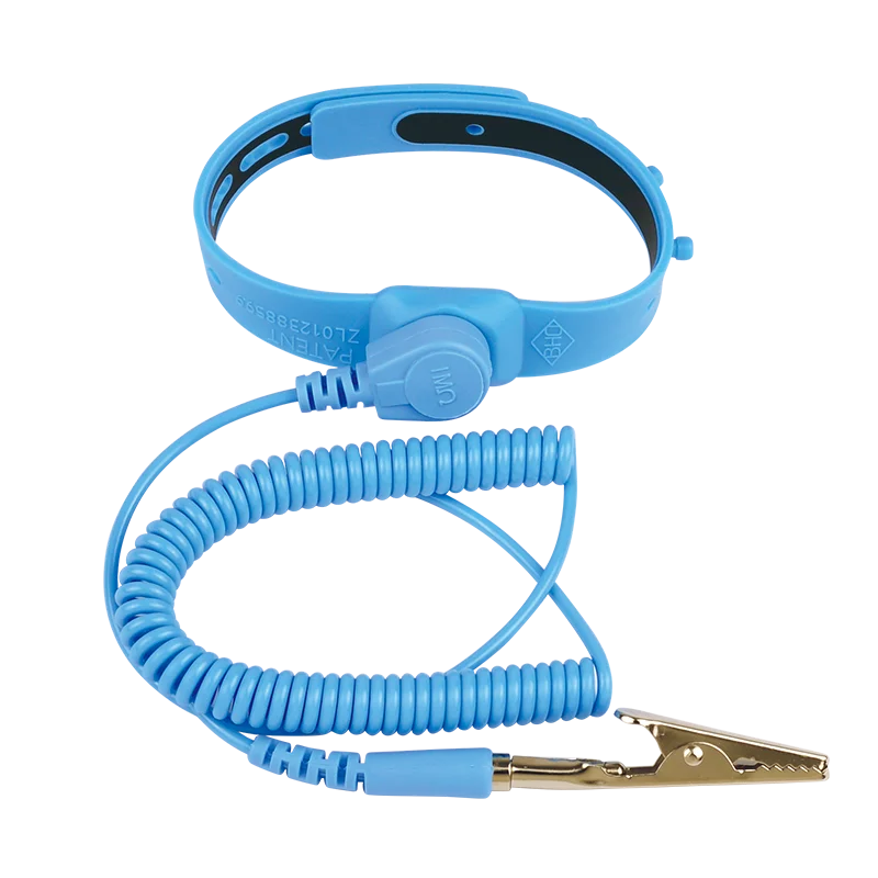 

2M ESD Wrist Strap Anti-static Strap Belt Electronic factory Resistance Sensitive Electronic Repair Work Tool Grounding Bracelet