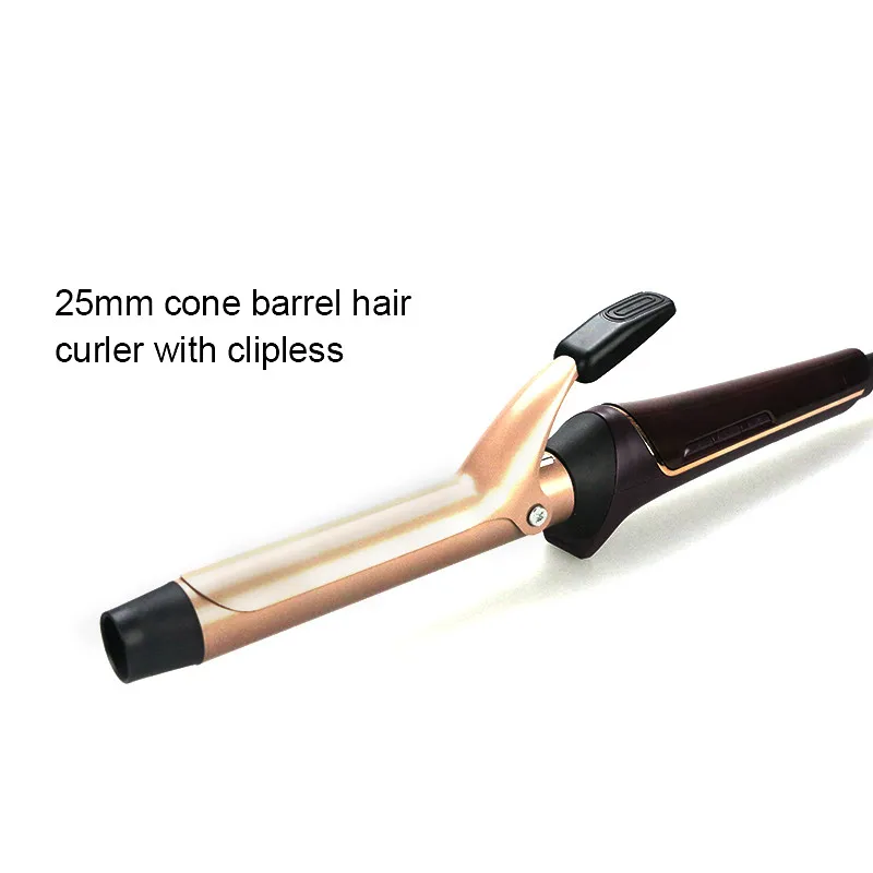 Профессиональная машинка для стрижки волос бигуди ЖК дисплей Керамика ролик