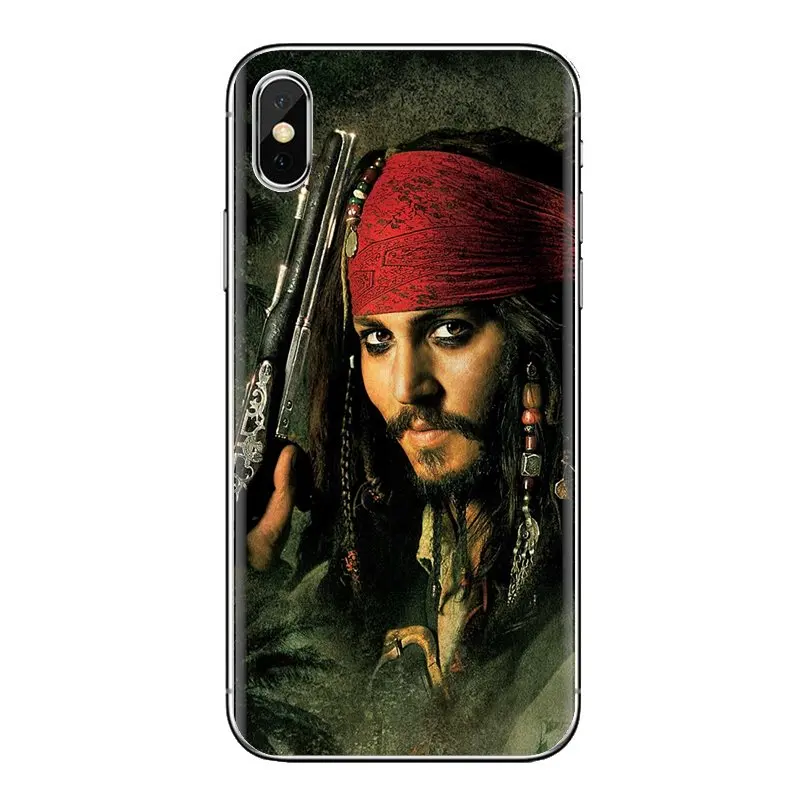 johnny depp Pirates of the Caribbean For Samsung Galaxy S3 S4 S5 Mini S6 S7 Edge S8 S9 S10 Plus Note 3 4 5 8 9 Mobile Phone Case |