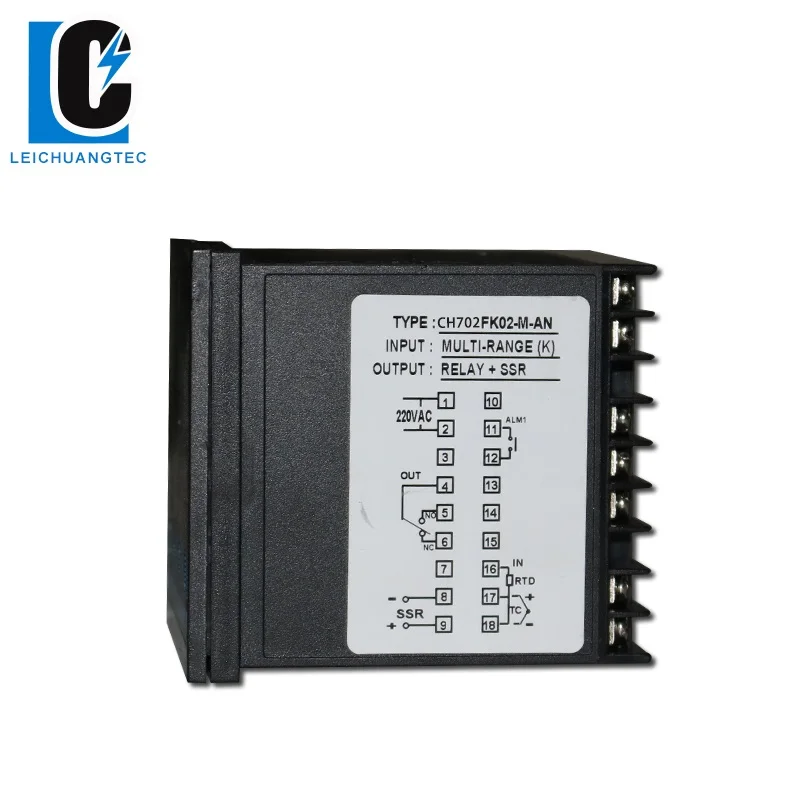 Промышленный интеллектуальный ПИД регулятор температуры 72*72 мм TC/RTD вход SSR или
