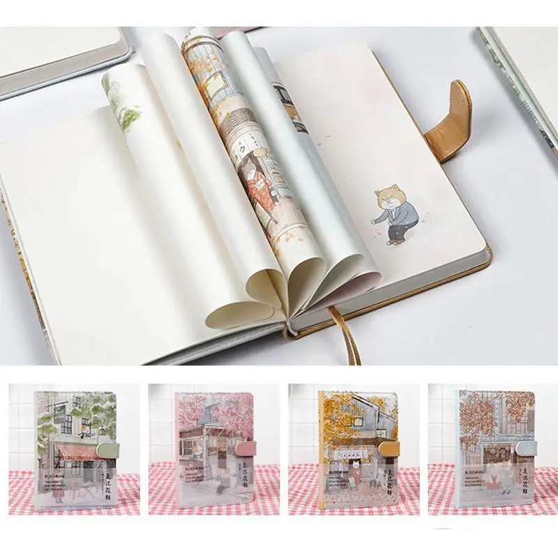 Ежедневник а5 в стиле ретро кожаный блокнот твердой обложке для школы дневник