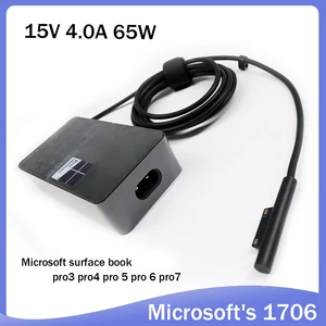 15V 4A 65W tablet pc charger 1706 for Microsoft Surface Pro 4 1724 Surface Book model 1705 laptop AC in Pakistan