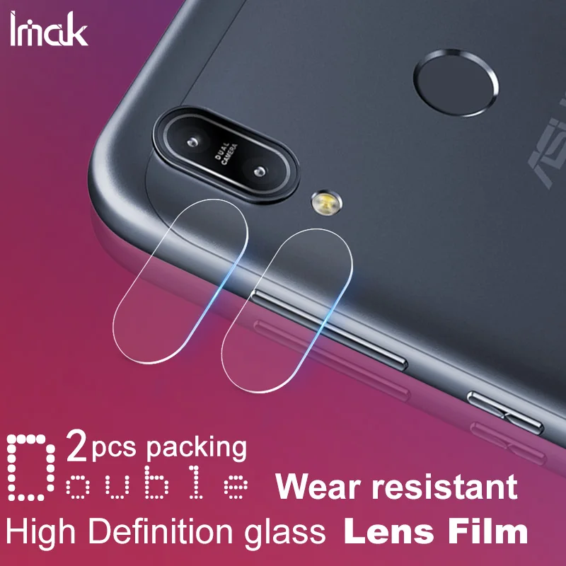 Защитная пленка для Asus Zenfone 5 5Z 6 Max Pro M1 M2 ZB601KL ZB602KL ZB631KL ZB633KL ZS630KL ZE620KL ZS620KL Imak Камера стекло для линзы