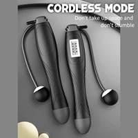 cordless electronic skipping rope with smart auto count wireless skip calorie consumption fitness body building exercise tool
