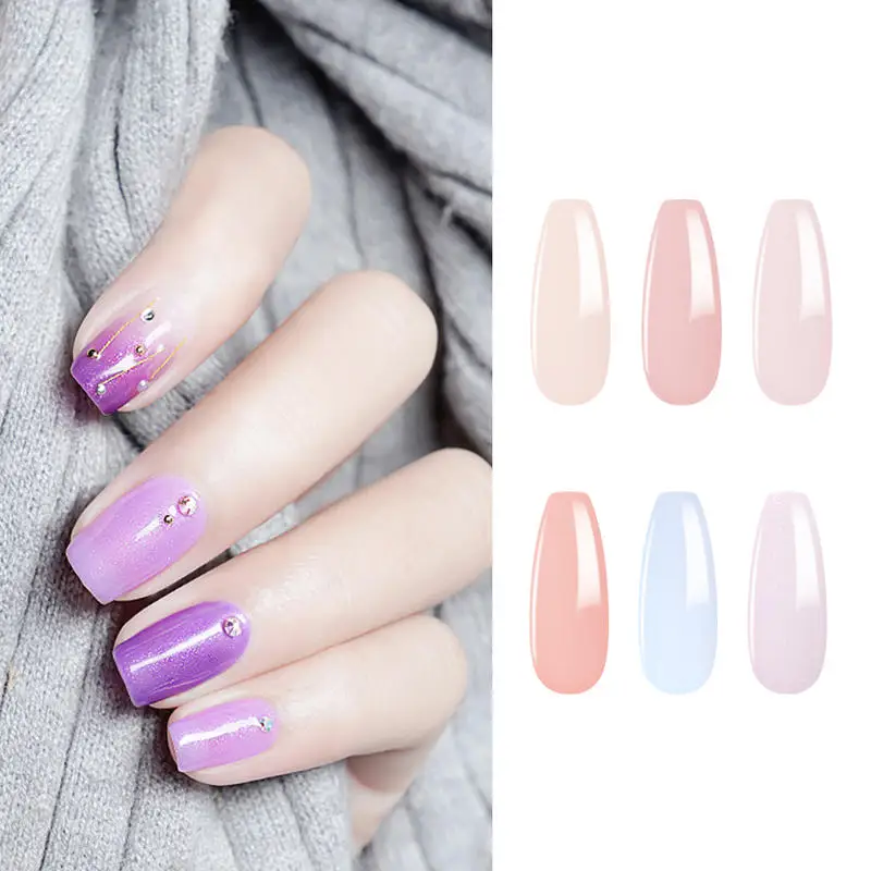 Доставка из Испании Elite99 букет невесты 6 штук в партии комплект Гель лак набор 10 мл