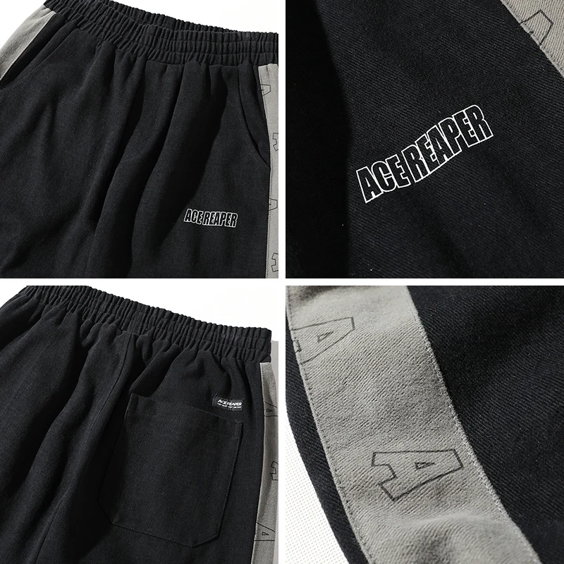 Модные мужские брюки для бега в Корейском стиле стиль хип-хоп Ранняя уличная