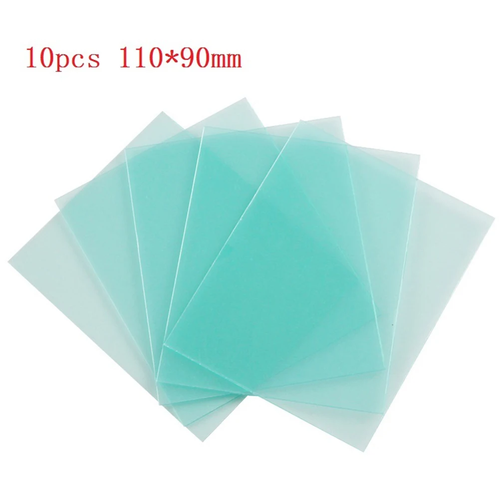 10 шт. Солнечная Авто затемнение сварочный шлем крышка внутренняя и внешняя