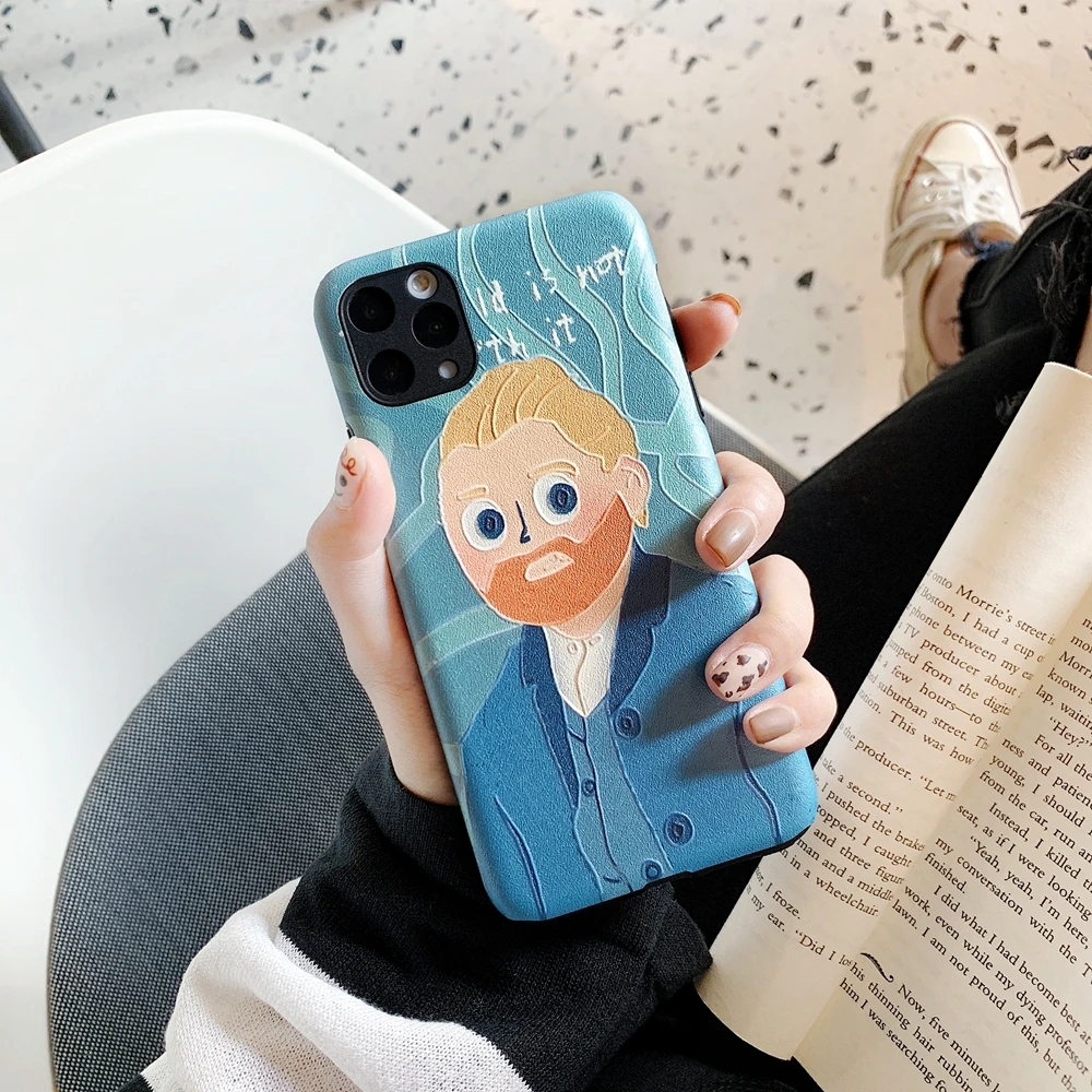 Чехол для телефона с рисунком из мультфильма iPhone 11 Pro Max XS XR винтажный милый мягкий