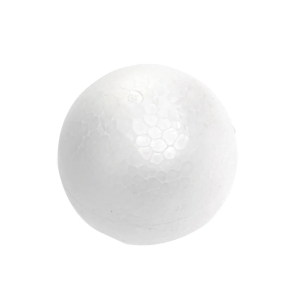 

12cm Christmas Decoration Modelling Craft Polystyrene Sphere (White)