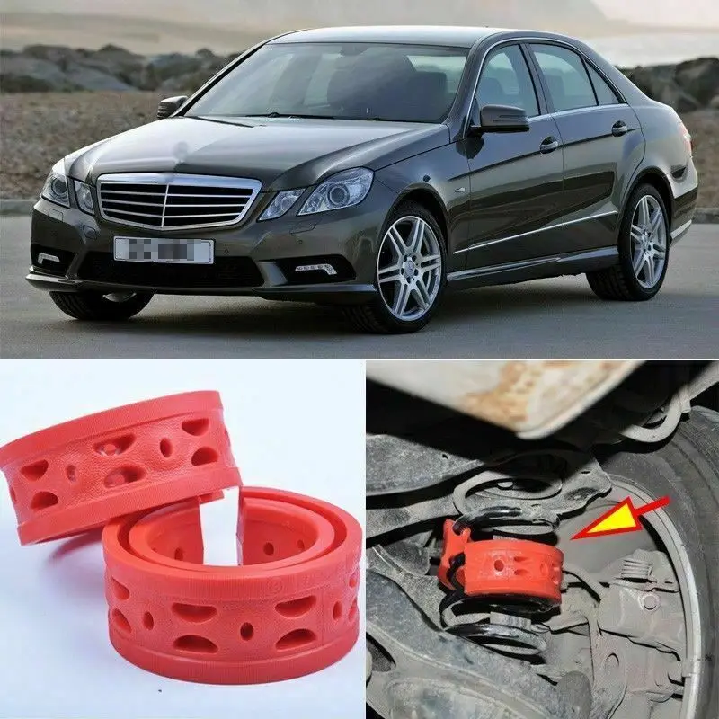 

2pcs Rear Air Suspension Shock Bumper Spring Coil Cushion Buffer For BENZ E220