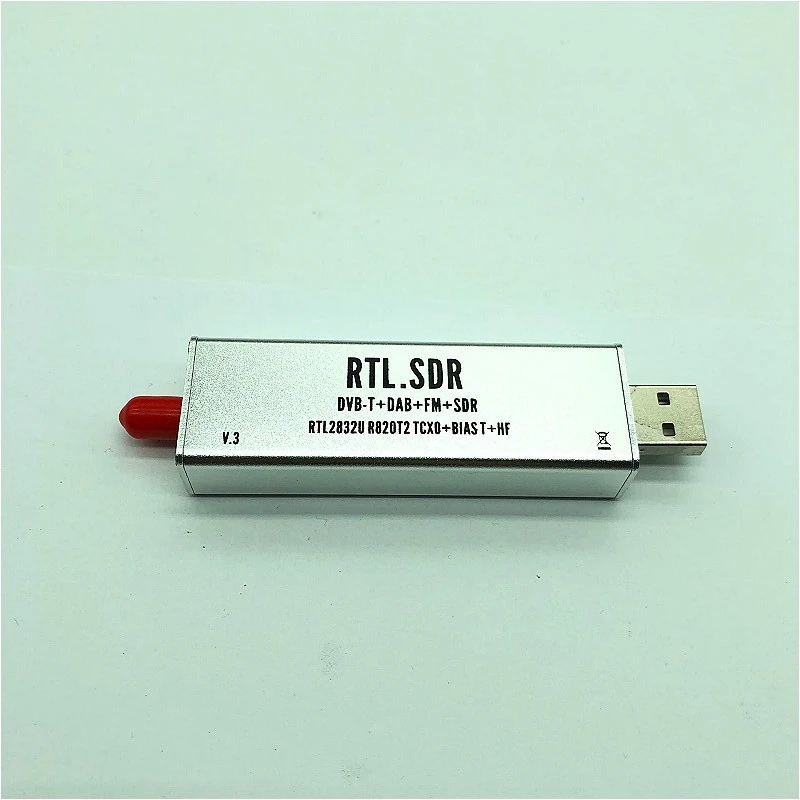 For RTL-SDR Blog RTL SDR V3 R820T2 RTL2832U 1PPM TCXO SMA RTLSDR Software Defined Radio Receiver with Antenna | Электроника