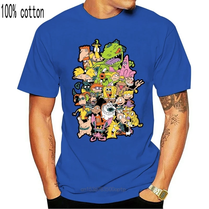 

New Harajuku Streetwear Shirt Men90'S Cartoons T-Shirt,Harajuku Streetwear Shirt Menspongebob Arnold Tee, All Sizes