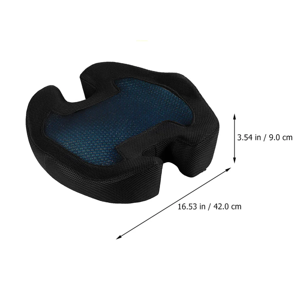 

1 Pc Comfortable Memory Sponge Seat Cushion Vertebrae Pad for Office Home