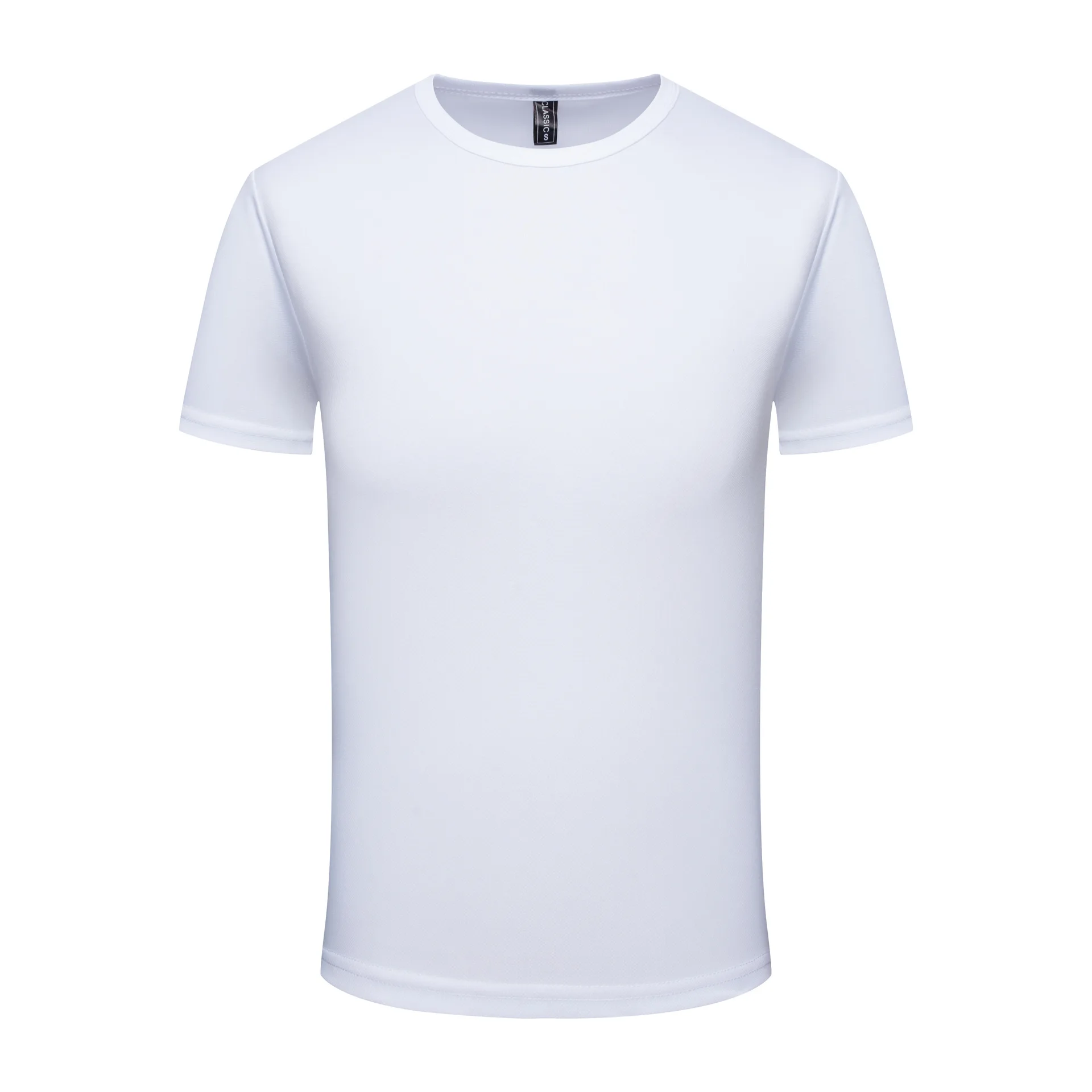 

Round collar short sleeve T-shirt fashion popular logo