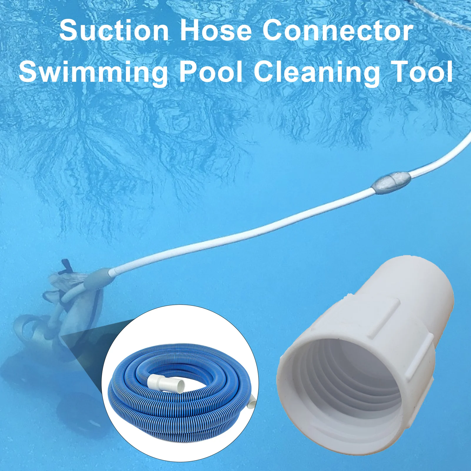 Free Shipping Swimming Pool Hose Connector Adapter Vacuum Suction Pipe Cleaning Fittings For Cuff | Дом и сад