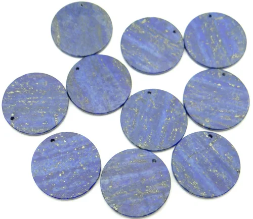 Natural Stone Quartz Crystal Turquoises tiger eye labradorite lapis Pendant Round Shaped for diy jewelry making necklace10pcs A1 | Украшения
