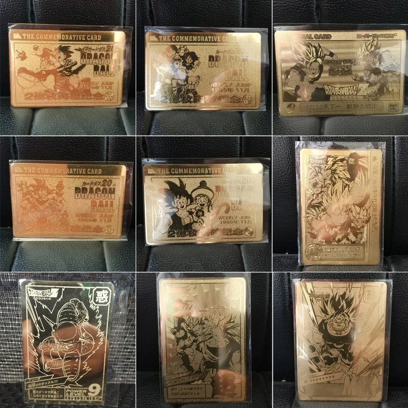 Dragon Ball супер ультра инстинкт Гоку джирен экшн-игрушка фигурки BANDAI Памятное издание игры флэш-карты коллекция карт