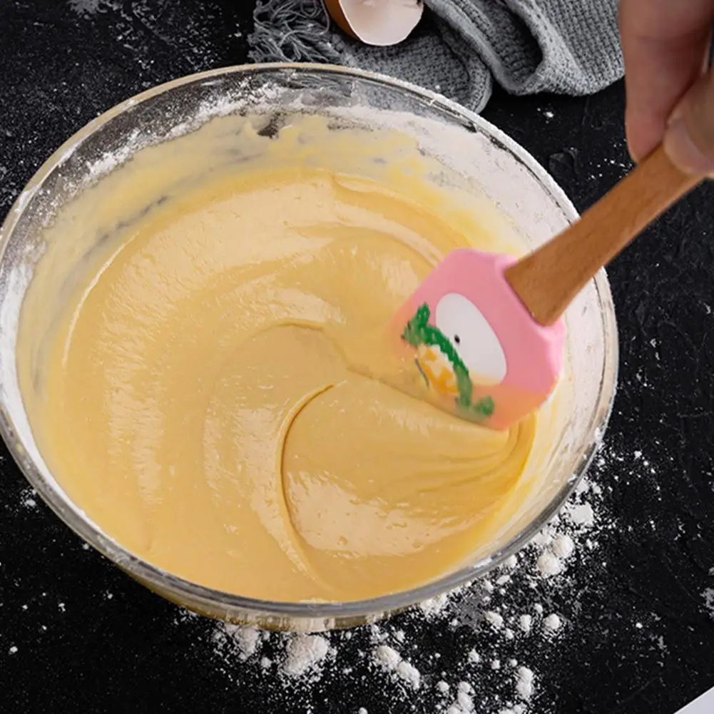 Новый рождественский силиконовый шпатель масляная щетка для крема помадки