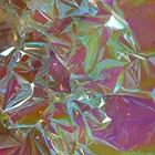Радужная оконная пленка HOHOFILM 68 см x 50 см, радужная самоклеящаяся дихроическая радужная пленка, стеклянная наклейка для домаофисамагазинарынка