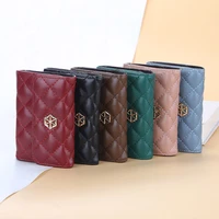 new multifunctional lady candy color multi card card holder wallet card holder organ small card holder spot wholesale