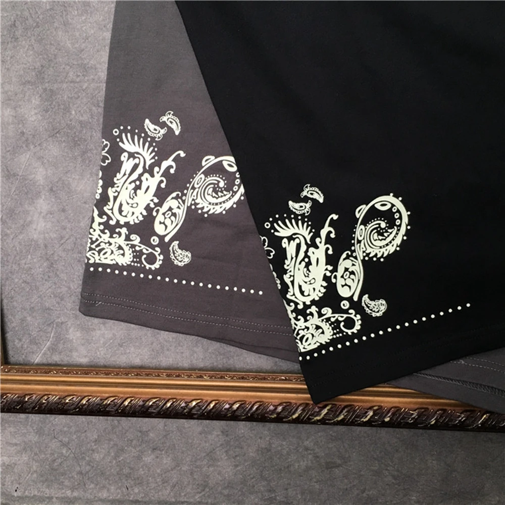 Мужская хлопковая футболка marcelo barrett с принтом коротким рукавом в стиле хип-хоп