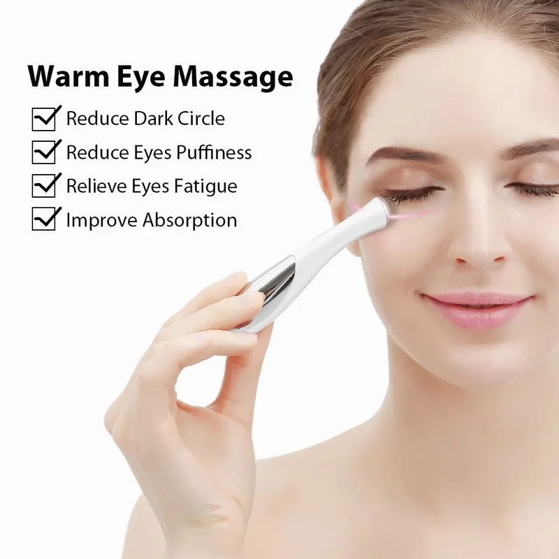 

Mini Electric Vibration Eye Face Massager Anti-Ageing Wrinkle Dark Circle Pen Removal Rejuvenation Beauty Care Portable Pen
