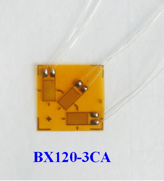 

10pcs Foil Resistance Strain Gauge/Three-way Strain Gauge/Normal Temperature Strain Gauge BX120-3CA