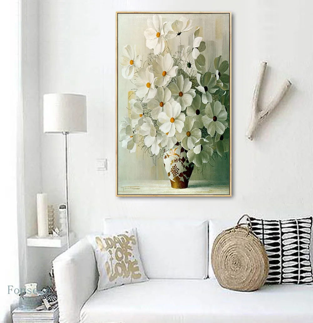 Художественные принты на холсте и плакат элегантный цветок природное искусство