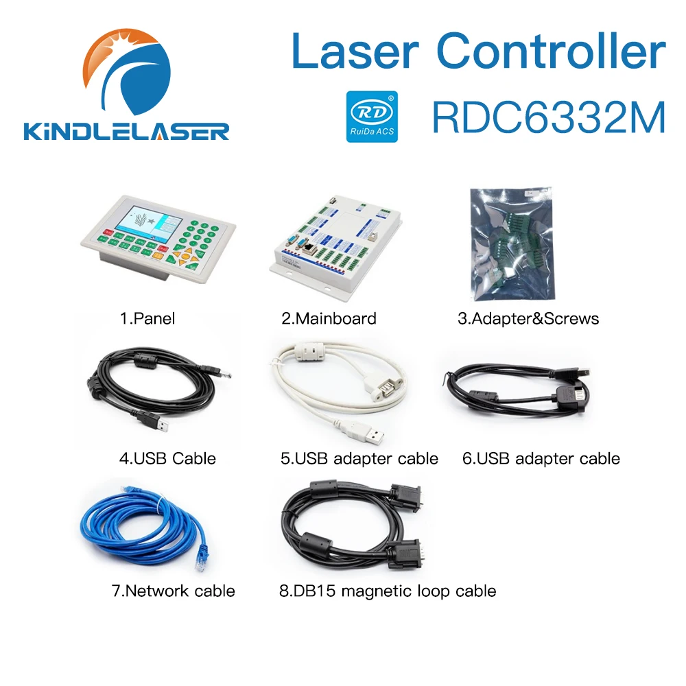 KINDLELASER Ruida dr 6332M Co2 лазерный контроллер DSP для лазерной лампы | Инструменты