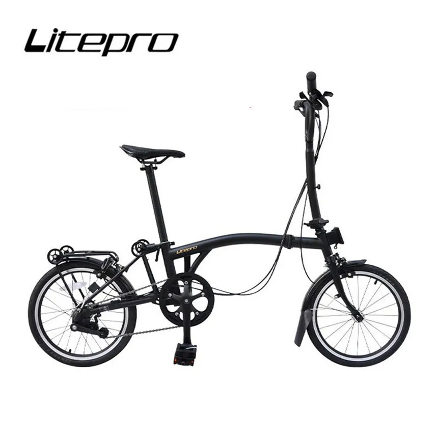 Litepro внутренний 3 Внешний 2-скоростной велосипед 16 дюймов 6-Скоростной