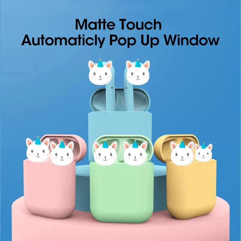 ASINA i12 tws матовые Bluetooth наушники беспроводные Hands free бизнес спортивная Гарнитура