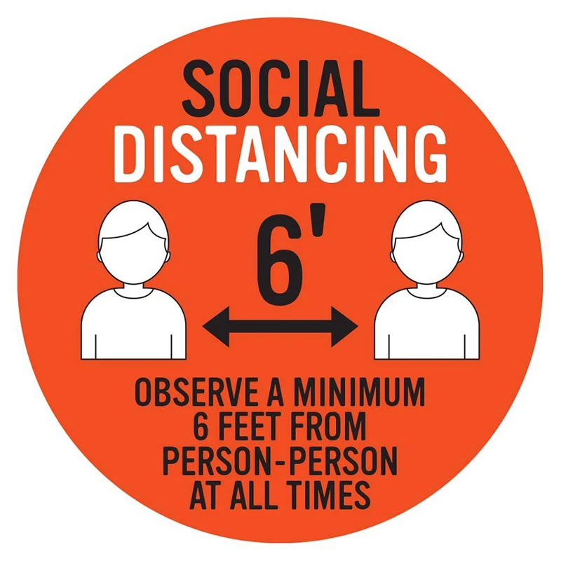 Деколь для пола с дистанционным управлением-безопасный маркер пола-поддерживает