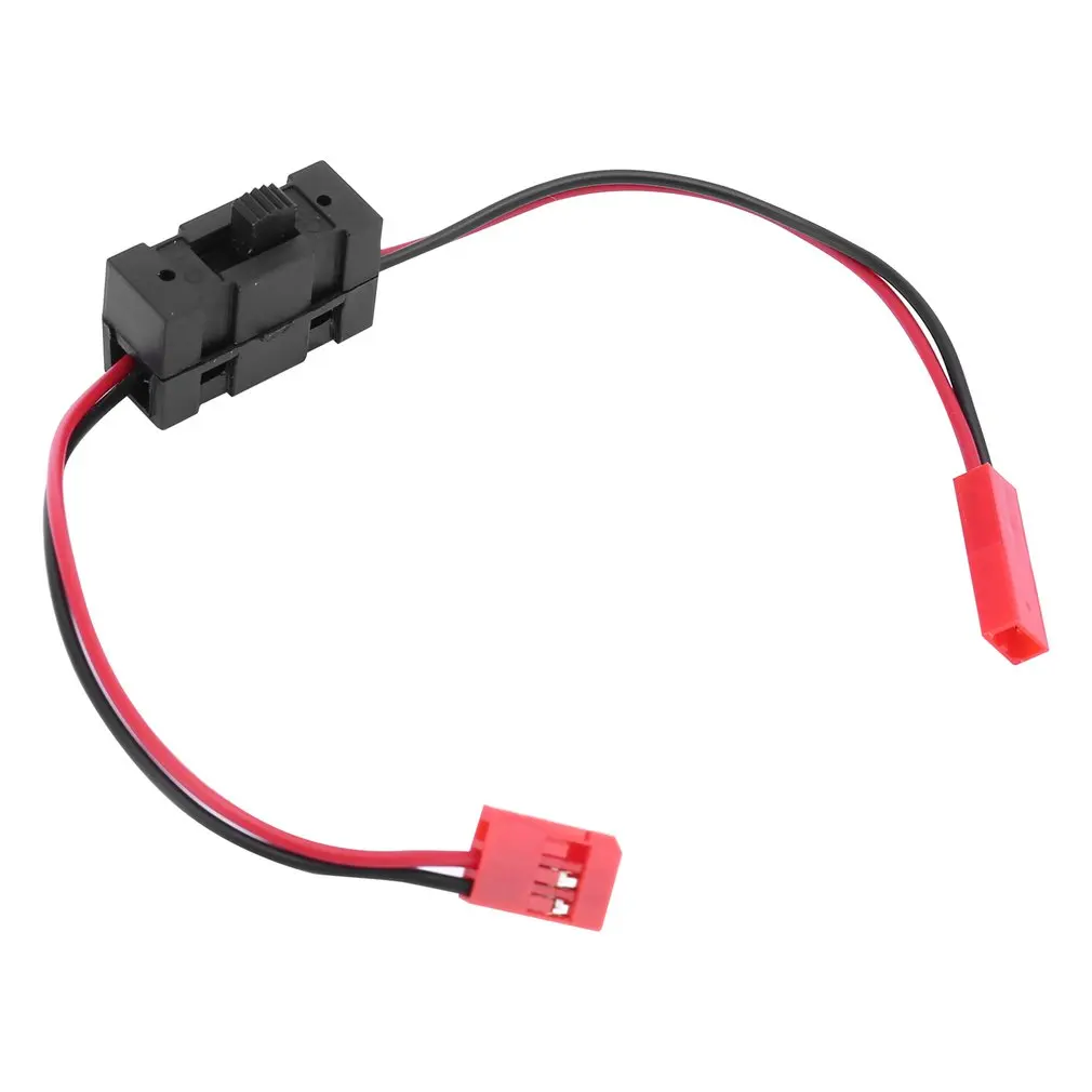 

RC Car LED Light Control Power Switch JST Connector Wires for Axial SCX10 90046 HSP Tamiya Traxxas TRX4 RC Crawler