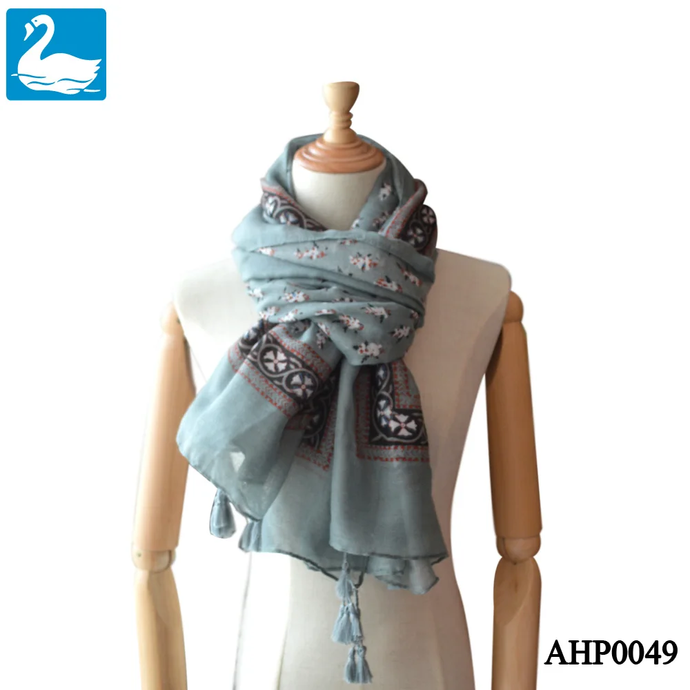 

Шарф-Бандана BL2020 женский шифоновый, с кисточками, в стиле хиджаб, хиджаб, хиппи, Винтажный Длинный шарф с принтом, кашне накидка