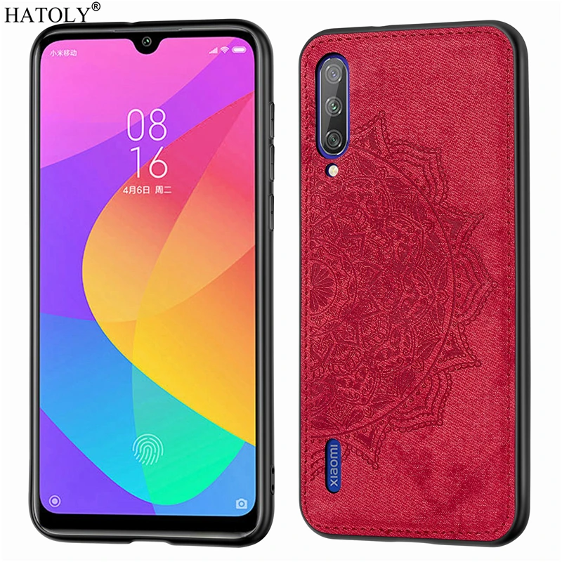 Для Xiaomi mi A3 чехол Red mi 7 8A Note 8T CC9 Pro Чехол TPU рамка тканевая задняя крышка mi A3 телефон бампер чехол для Xiaomi mi A3
