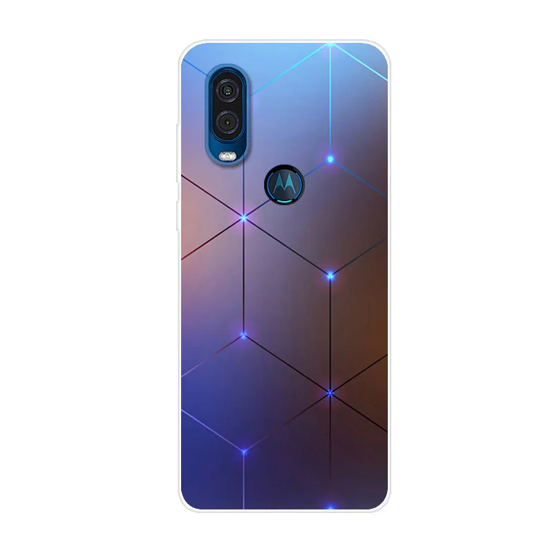 6," чехол для Moto One Vision, чехол, силиконовая мягкая Задняя накладка чехла из ТПУ для Motorola One Vision, чехол, популярный крутой чехол с рисунком